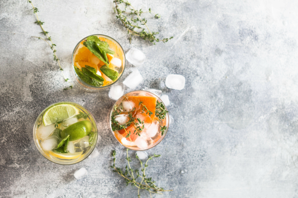 Džinn on suurepärane kokteilide koostisosa